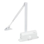 Доводчик дверной Corsa Deco (15-25 кг) белый