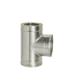 Тройник Дымок 90° х d150х230 мм с изоляцией AISI 439