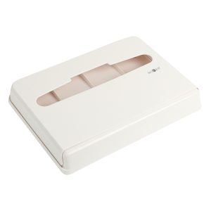 Диспенсер Nofer для бумажных покрытий на унитаз пластик белый