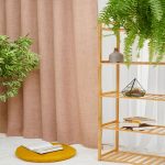 Штора искусственный лен бежевая 180х260 см Legrand Форест (58134666)