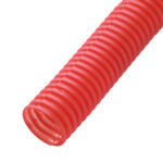 Труба гофрированная 25 мм СТС для металлопластиковых труб d16 мм красная (50 м)