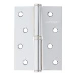 Петля Fuaro карточная левая разъемная 100х75 мм хром