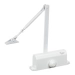 Доводчик дверной Corsa Deco (40-60 кг) белый