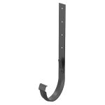 Кронштейн желоба Docke Lux металлический 300 мм графитовый серый RAL 7024