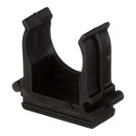 Крепеж-клипса для труб 20 мм Greenel черная (100 шт.) (GE50141-05)