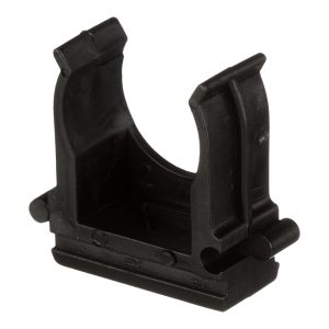 Крепеж-клипса для труб 20 мм Greenel черная (100 шт.) (GE50141-05)