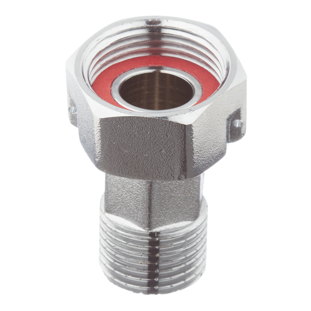 original-30103.jpg Полусгон Valtec 1/2 НР(ш) х 3/4 ВР(г) с накидной гайкой латунный (VTr.611.N.0004) — изображение 1