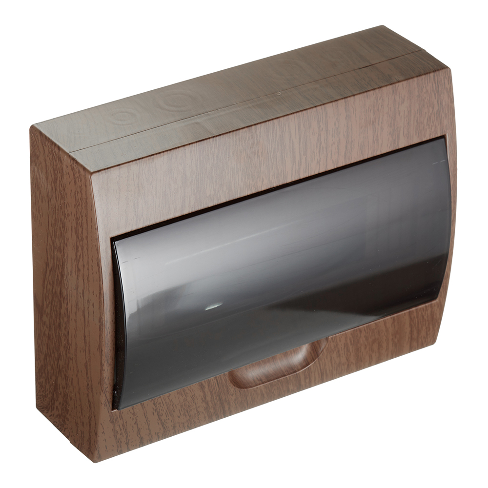 original-30149.jpg Щит распределительный навесной EKF PROxima ЩРН-П-12 пластиковый IP41 200х256х95 мм 12 модулей темное дерево — изображение 1