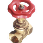 Задвижка клиновая латунный 1/2 ВР(г) х 1/2 ВР(г) вентиль