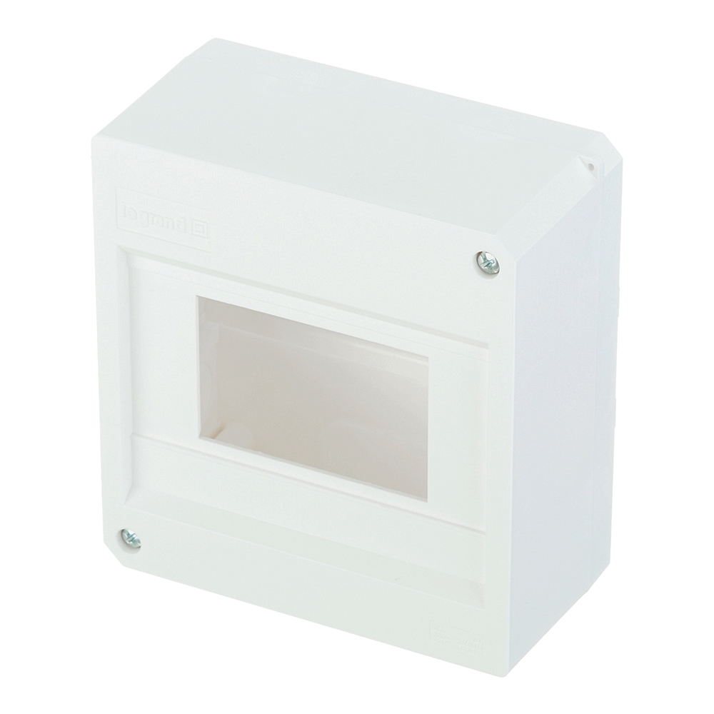 original-30237.jpg Щит распределительный навесной Legrand Mini S пластиковый IP30 140х130х68 мм 6 модулей белый — изображение 1