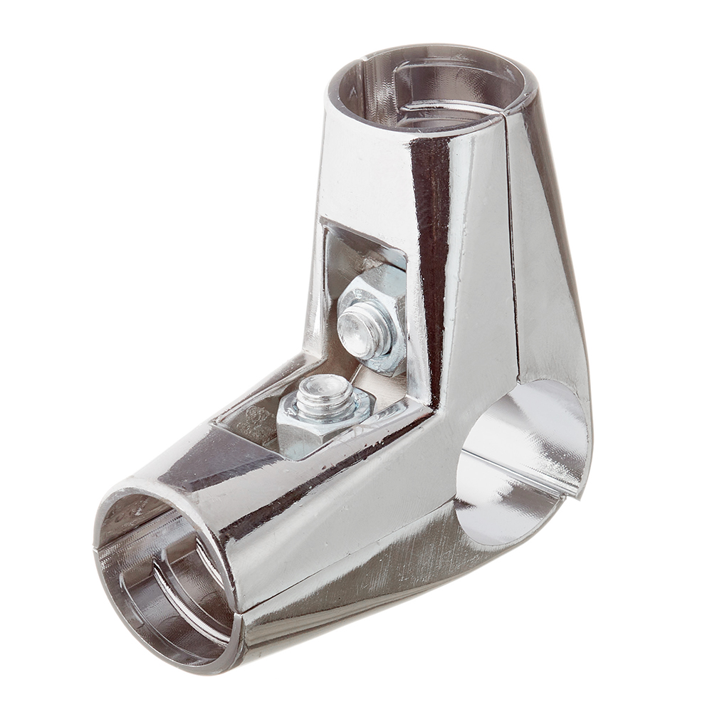 original-30513.jpg Соединитель угловой для трех труб к системе Joker d25 мм усиленный хром — изображение 1