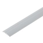 Порог алюминиевый разноуровневый кант 40х1800 мм серебро перепад до 8 мм