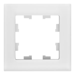 Рамка Systeme Electric AtlasDesign Nature одноместная белая (ATN330101)