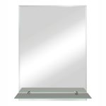 Зеркало с полкой прямоугольное 50х69 см Continent Corvo (В241)