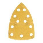 Лист шлифовальный Abraforce 150х102 мм P240 на липучку бумажная основа (5 шт.)