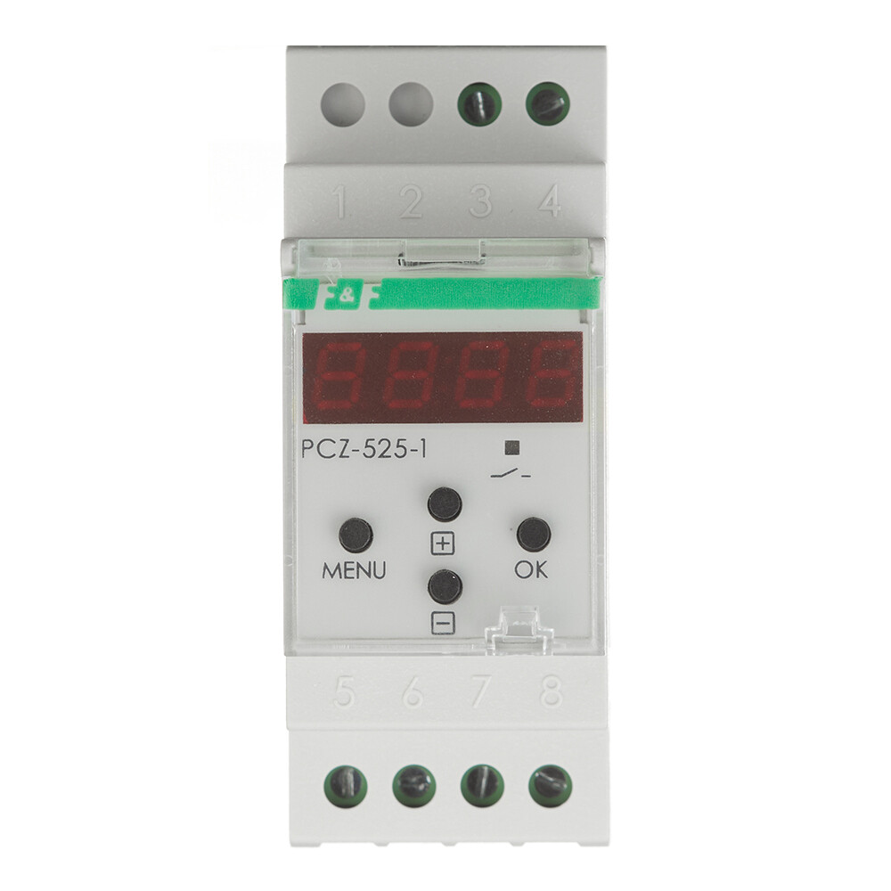 original-30985.jpg Реле времени модульное F&F PCZ-525-1 (EA02.002.011) 230 В 16 А 1P+N — изображение 1