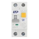 Автомат дифференциальный ETP АД-63 40А 1P+N тип A 30 мА 6 кА компактный (19057)