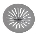 Фильтр пробка для ванны и мойки VIRPlast d110 мм серая (30724771)