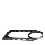 Хомут Вулкан V50R с креплением к стене для дымоходов d150х250 мм AISI 304