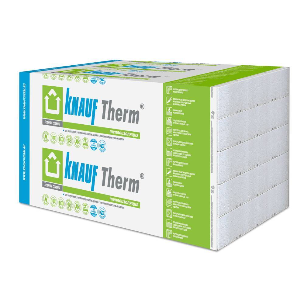 original-31199.jpg Пенополистирол Knauf Therm Теплая стена 120х600х1200 мм 3,6 кв.м — изображение 1