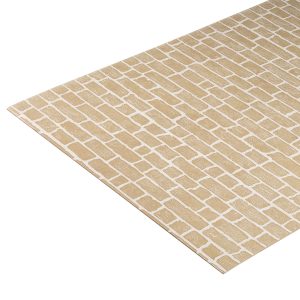 Панель МДФ кирпич бежевый 2440х1220х6 мм Стильный Дом 2,977 кв.м (v65449)