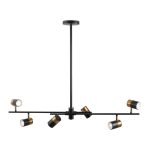 Светильник подвесной Freya Enzo GU10 210 Вт 14 кв.м черный IP20 (FR5201PL-06B)