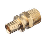 Соединитель прямой Stout 16 мм х 1/2 НР(ш) латунный (SFA-0001-001612)