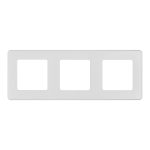 Рамка Legrand Inspiria трехместная жемчуг (673956)