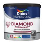 Краска моющаяся Dulux/Luxium Diamond Extra Matt база BС бесцветная 2,5 л