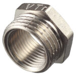 Футорка Valtec 1/2 НР(ш) х 3/8 ВР(г) латунная (VTr.581.N.0403)