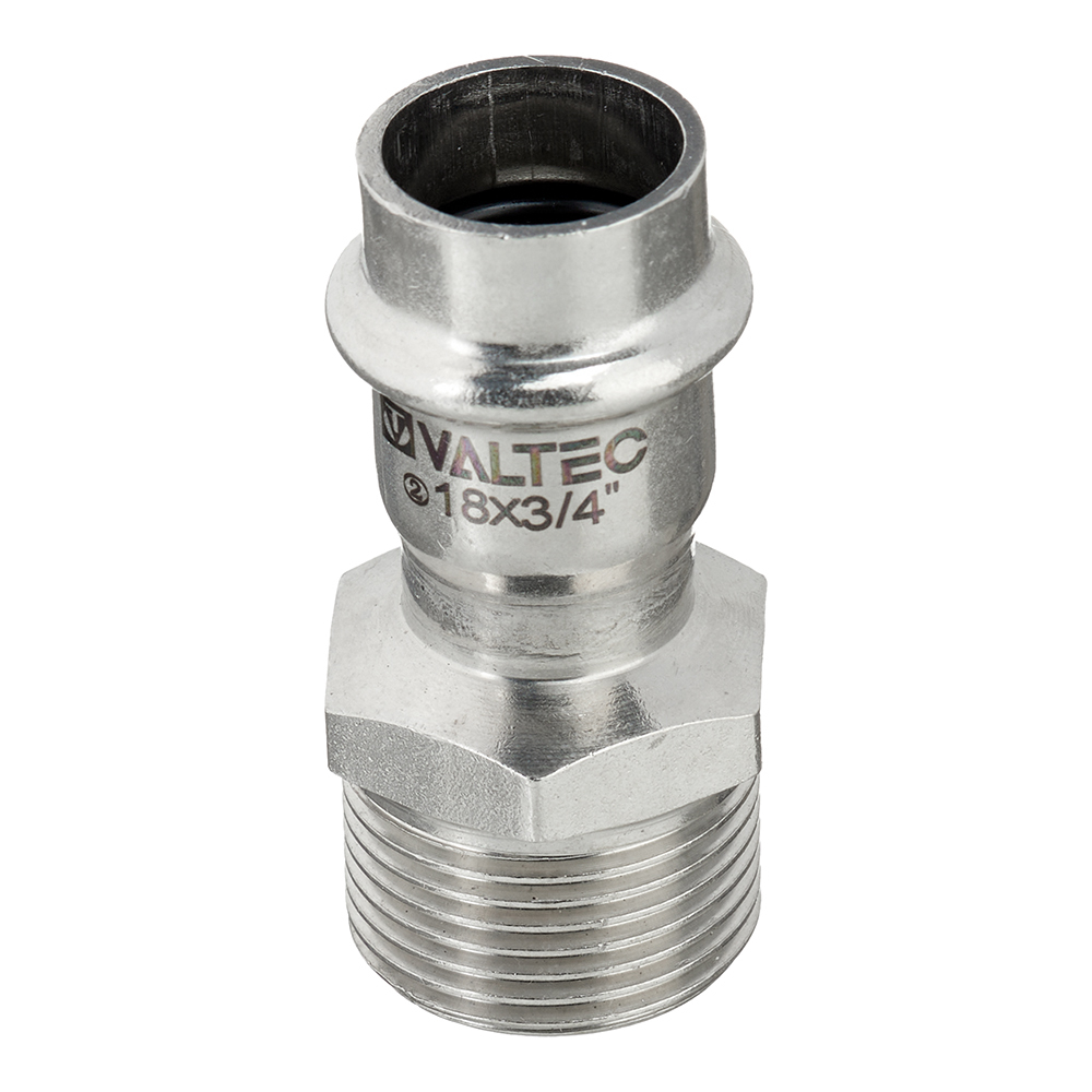 original-32416.jpg Соединитель Valtec (VTi.901.I.001805) 18 мм х 3/4 НР(ш) нержавеющая сталь — изображение 1