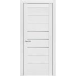 Дверь межкомнатная Мюнхен 01 600х2000 мм финишпленка 3D анкор серебристый со стеклом