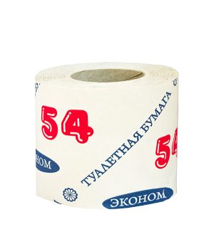 Туалетная бумага однослойная