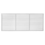 Решетка вентиляционная ПВХ Era ПР 600х1500 мм белая