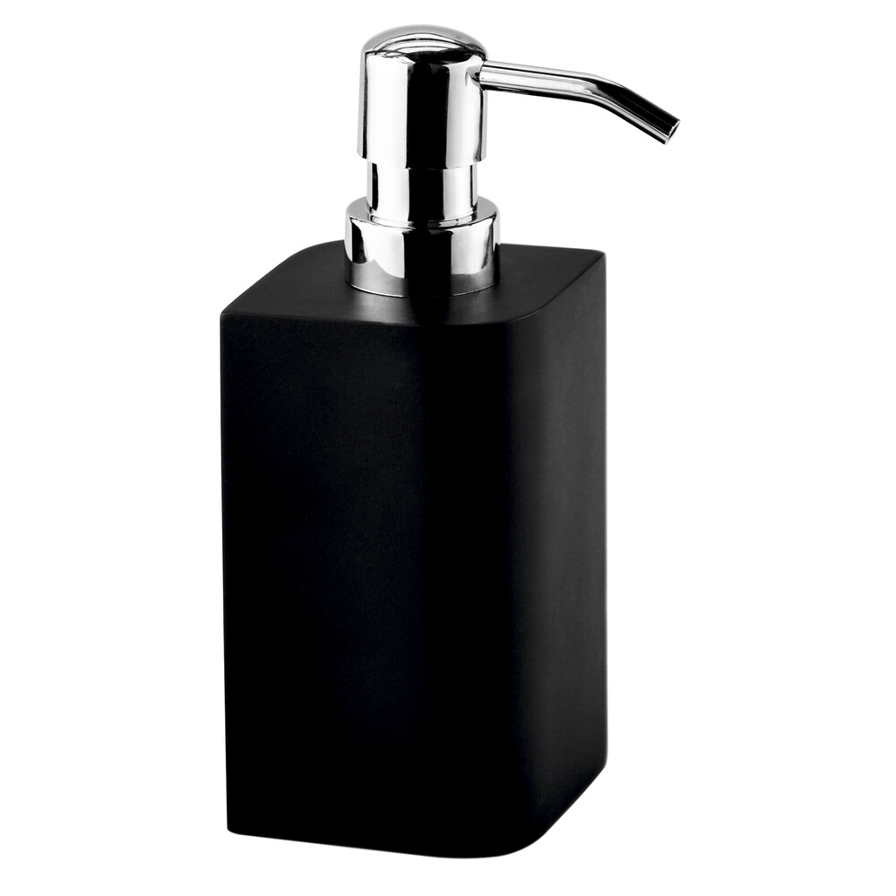 original-3283.jpg Дозатор для мыла WasserKraft Elba K-2700 настольный пластик черный (2799) — изображение 1