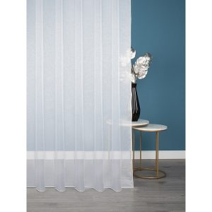 Тюль искусственный лен белый 300х280 см Amore Mio (99101)