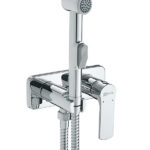 Смеситель с гигиеническим душем встраиваемый Lemark Grace со скрытой частью в комплекте хром (LM1519C)