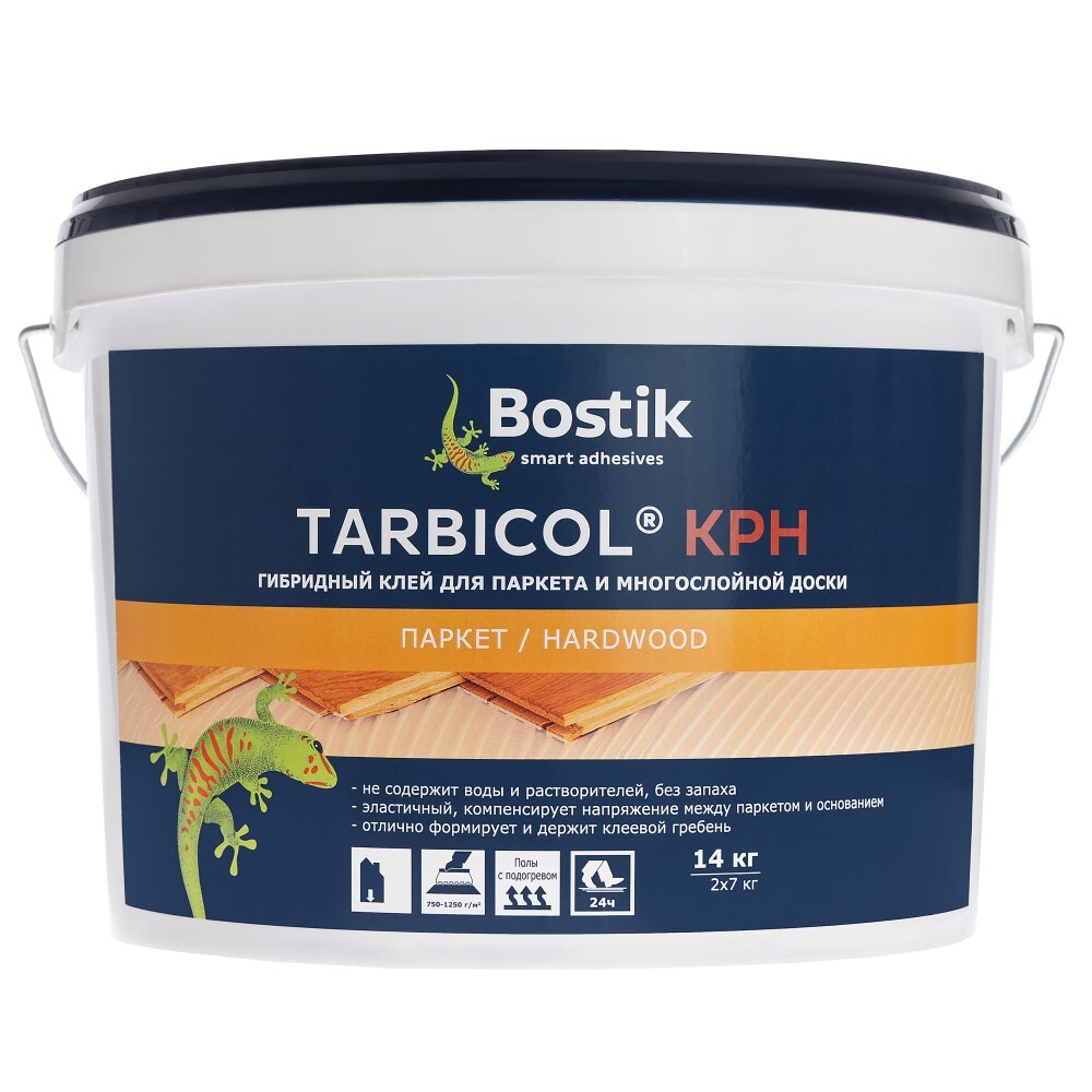 original-33216.jpg Клей для паркета полимерный гибридный Bostik Tarbicol KPH SMP однокомпонентный 14 кг — изображение 1
