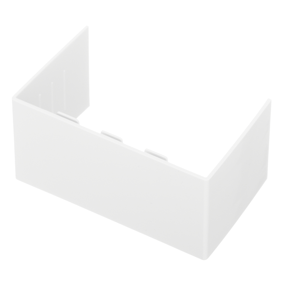 original-33242.jpg Соединение на стык кабель-канала EKF 100х60 мм белое (2 шт.) (conw-100-60х2) — изображение 1