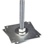 Анкер регулировочный оцинкованный М24 h200 150х150х4 мм