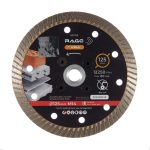 Диск алмазный по бетону Rage by Vira 125х22,2х1,8 мм турбо с фланцем М14 сухой рез (603125)