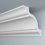 Плинтус потолочный из пенополистирола 110х110х2000 мм Плинтэкс I110/110
