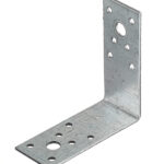 Уголок крепежный оцинкованный 90х90х40х2.5 мм