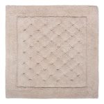 Коврик для ванной бежевый 60х60 см Fora Line (FOR-LN60-60NAT)