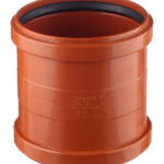 Муфта Ostendorf KGMM d160 мм пластиковая для наружной канализации (222510)