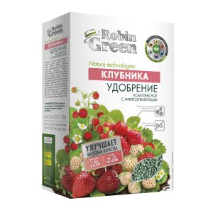 Удобрение минеральное сухое для клубники гранулированное Робин Грин 1 кг