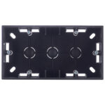 Коробка монтажная Simon 15 двухместная накладная графит (1590752-038)