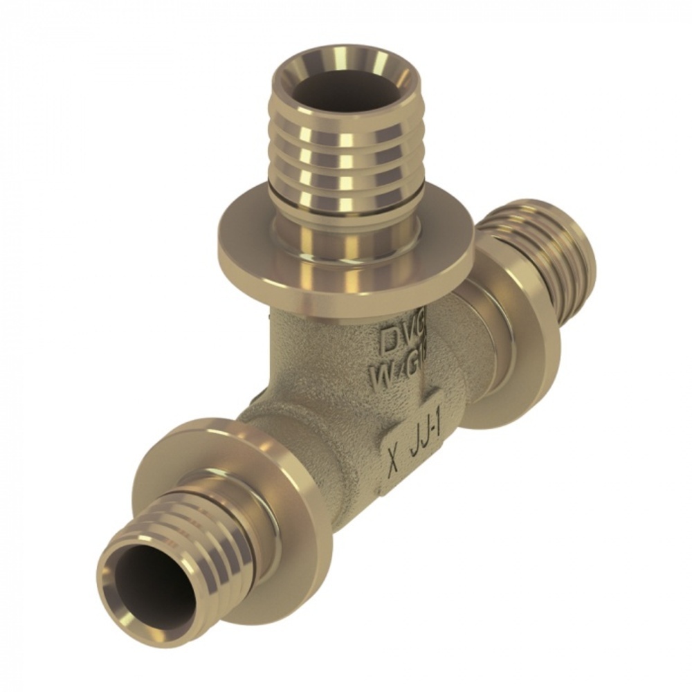 original-34035.jpg Тройник Tece 25 х 20 х 20 мм редукционный латунный (760522) — изображение 1