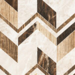 Плитка облицовочная Axima Гавана геометрия коричневая 600х300х9 мм (9 шт.=1,62 кв.м)