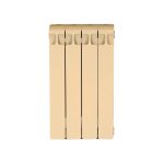 Радиатор биметаллический Rifar Моnolit 500 мм 4 секции 3/4 боковое подключение бежевый